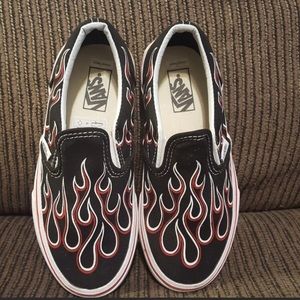 Flame vans